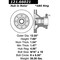 Centric Parts Standard Brake Rotor, 121.66021 121.66021 - alternate 7